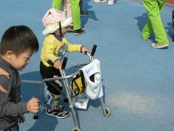 我要出去玩囉!(自行拍攝)